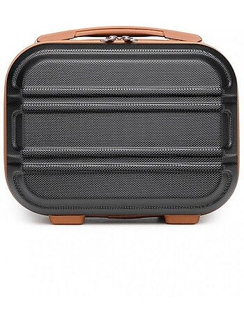 Vanity case rigide abs intérieur doublé 28x21x15 cm - kono