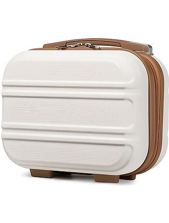 Vanity case rigide abs léger 28x15x21 cm - kono