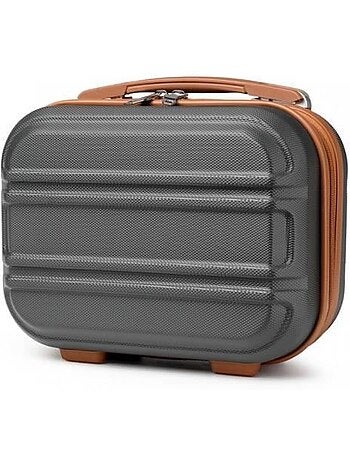 Vanity case rigide abs léger 28x15x21 cm - kono