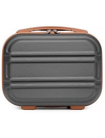 Vanity case rigide abs léger 28x15x21 cm - kono