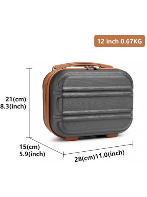 Vanity case rigide abs léger 28x15x21 cm - kono - Kiabi Vanity case rigide abs léger 28x15x21 cm - kono - Kiabi