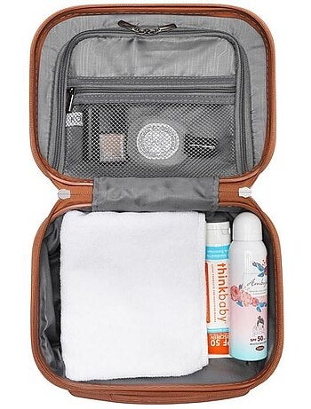 Vanity case rigide abs léger 28x15x21 cm - kono
