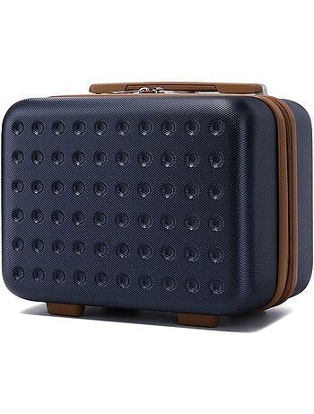 Vanity case rigide abs+pc intérieur doublé 31x18x22 cm - kono