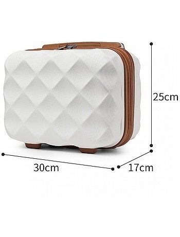 Vanity case rigide étanche 10 l 30x25x17 cm - british traveller