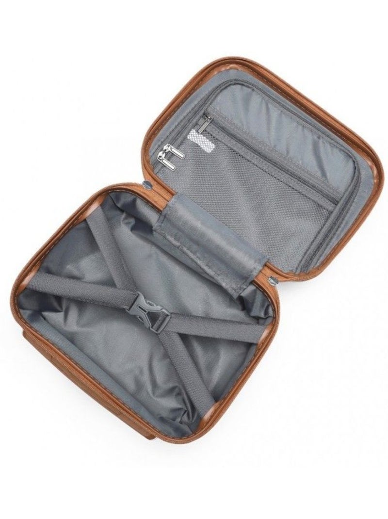 Vanity case rigide étanche 10 l 30x25x17 cm - british traveller Blanc - Kiabi