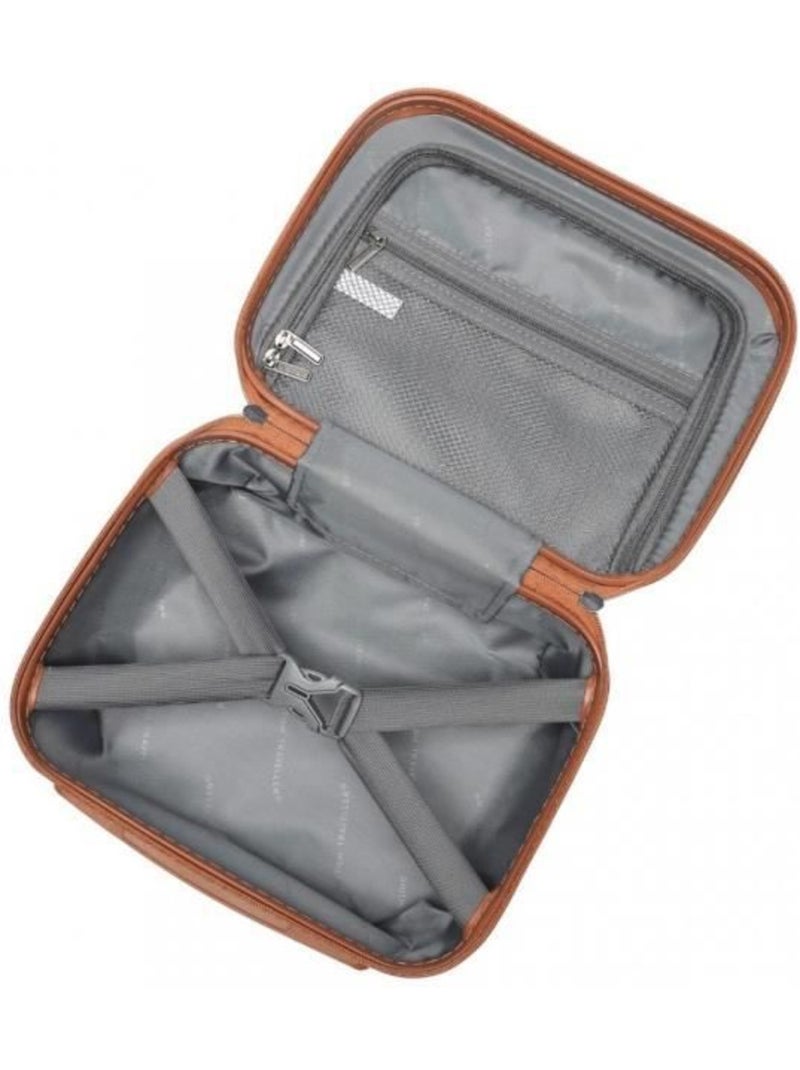 Vanity case rigide étanche 10 l 30x25x17 cm - british traveller Bleu - Kiabi