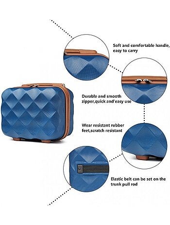 Vanity case rigide étanche 10 l 30x25x17 cm - british traveller