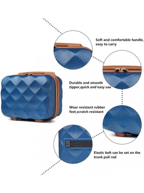 Vanity case rigide étanche 10 l 30x25x17 cm - british traveller - Kiabi Vanity case rigide étanche 10 l 30x25x17 cm - british traveller - Kiabi