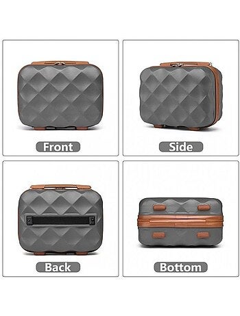 Vanity case rigide étanche 10 l 30x25x17 cm - british traveller