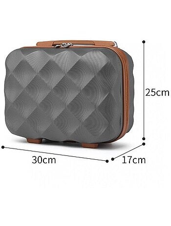 Vanity case rigide étanche 10 l 30x25x17 cm - british traveller