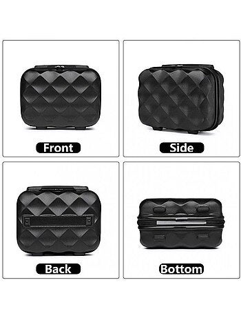 Vanity case rigide étanche 10 l 30x25x17 cm - british traveller