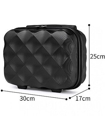 Vanity case rigide étanche 10 l 30x25x17 cm - british traveller