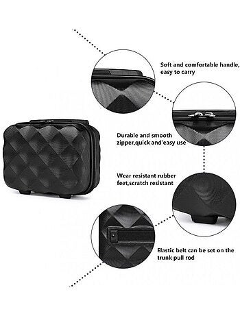 Vanity case rigide étanche 10 l 30x25x17 cm - british traveller