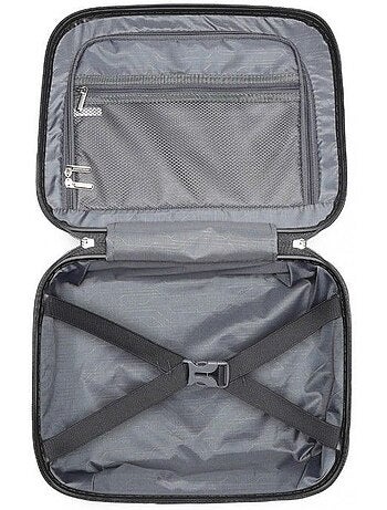 Vanity case rigide étanche poignée trolley 36x29x16 cm - british traveller