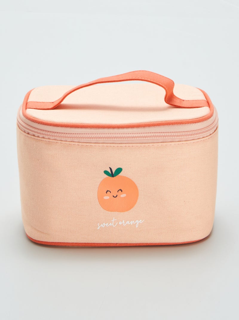 Vanity imprimé orange Orange - Kiabi