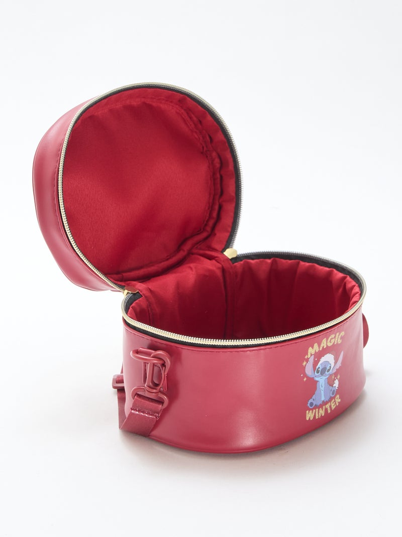 Vanity 'Stitch' Rouge - Kiabi