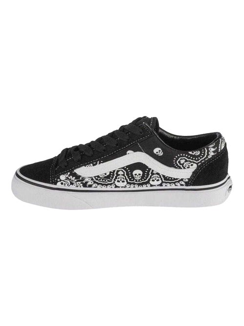 Vans - Baskets motif/style Bandana tête de mort - Kiabi