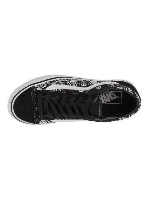 Vans - Baskets motif/style Bandana tête de mort - Kiabi