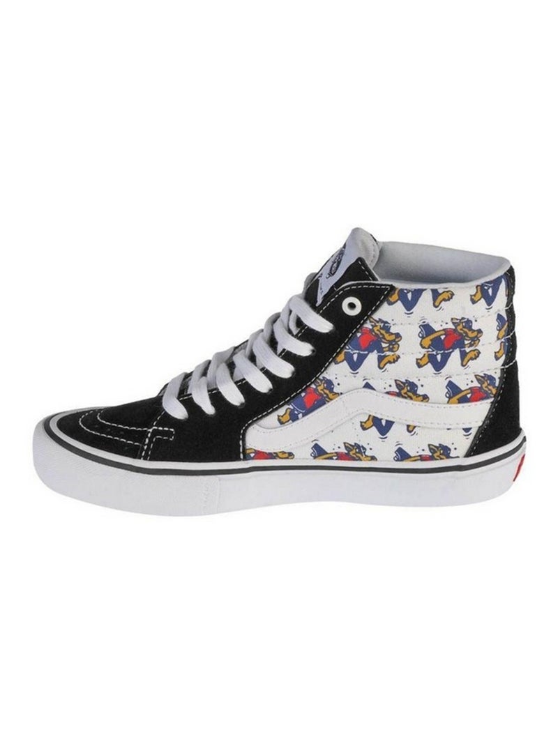 Vans - Baskets style Loup SK8 HI PRO Noir Blanc - Kiabi