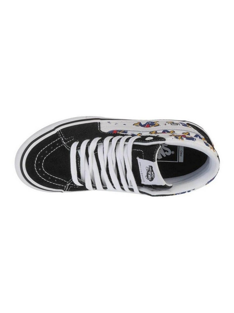 Vans - Baskets style Loup SK8 HI PRO Noir Blanc - Kiabi