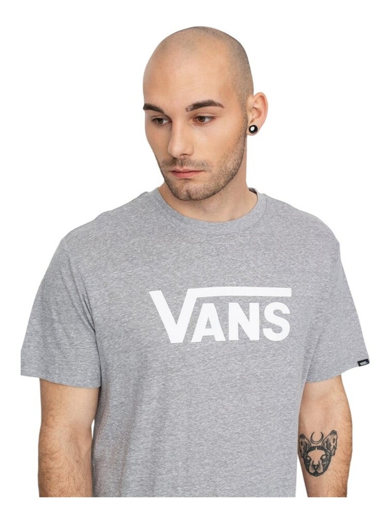 Vans - T-shirt sport motif/style Chiné Gris - Kiabi