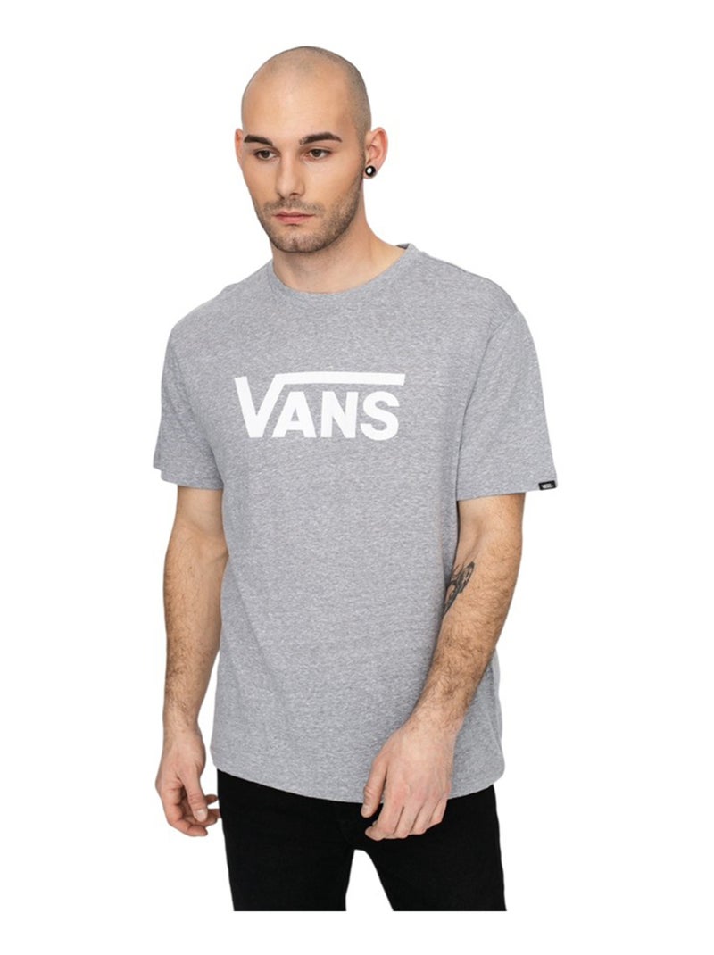 Vans - T-shirt sport motif/style Chiné Gris - Kiabi