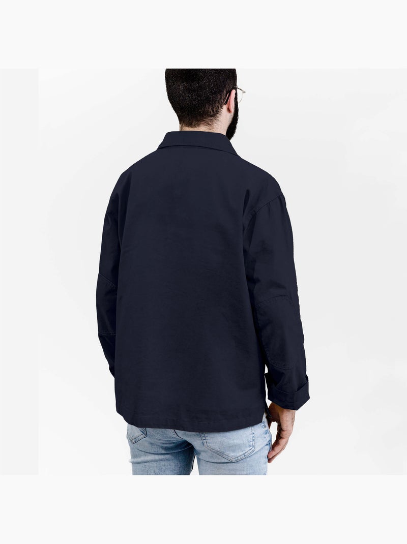 Vareuse Homme ou Femme 'Breizh Océan', 100% Coton Bleu marine - Kiabi
