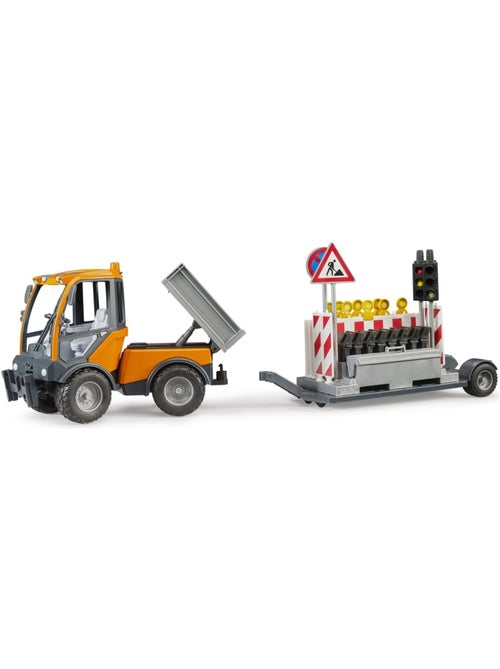 Variocar avec plateforme et remorque de sécurité routière - Kiabi