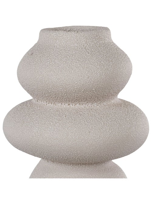 Vase - Vase, céramique, beige, ø14,5x26,5 cm - Kiabi