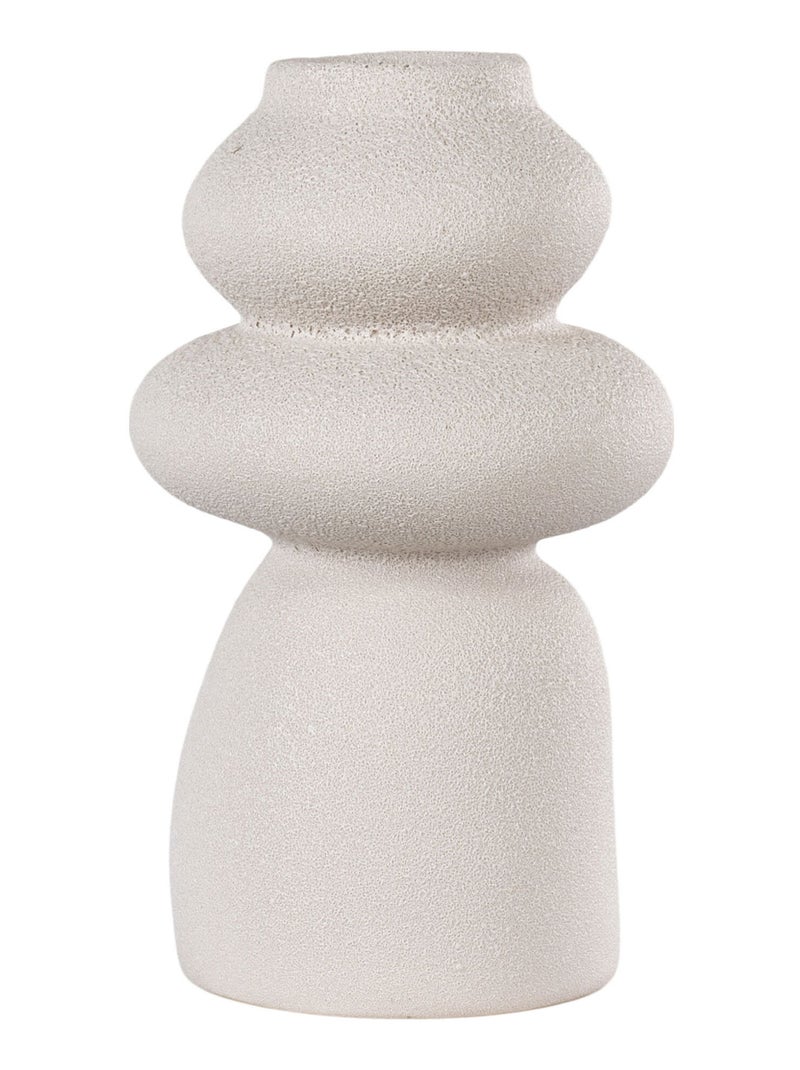 Vase - Vase, céramique, beige, ø14,5x26,5 cm Beige - Kiabi