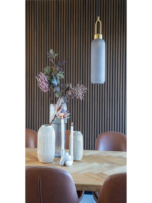 Vase - Vase, céramique, beige, ø16x25,5 cm - Kiabi