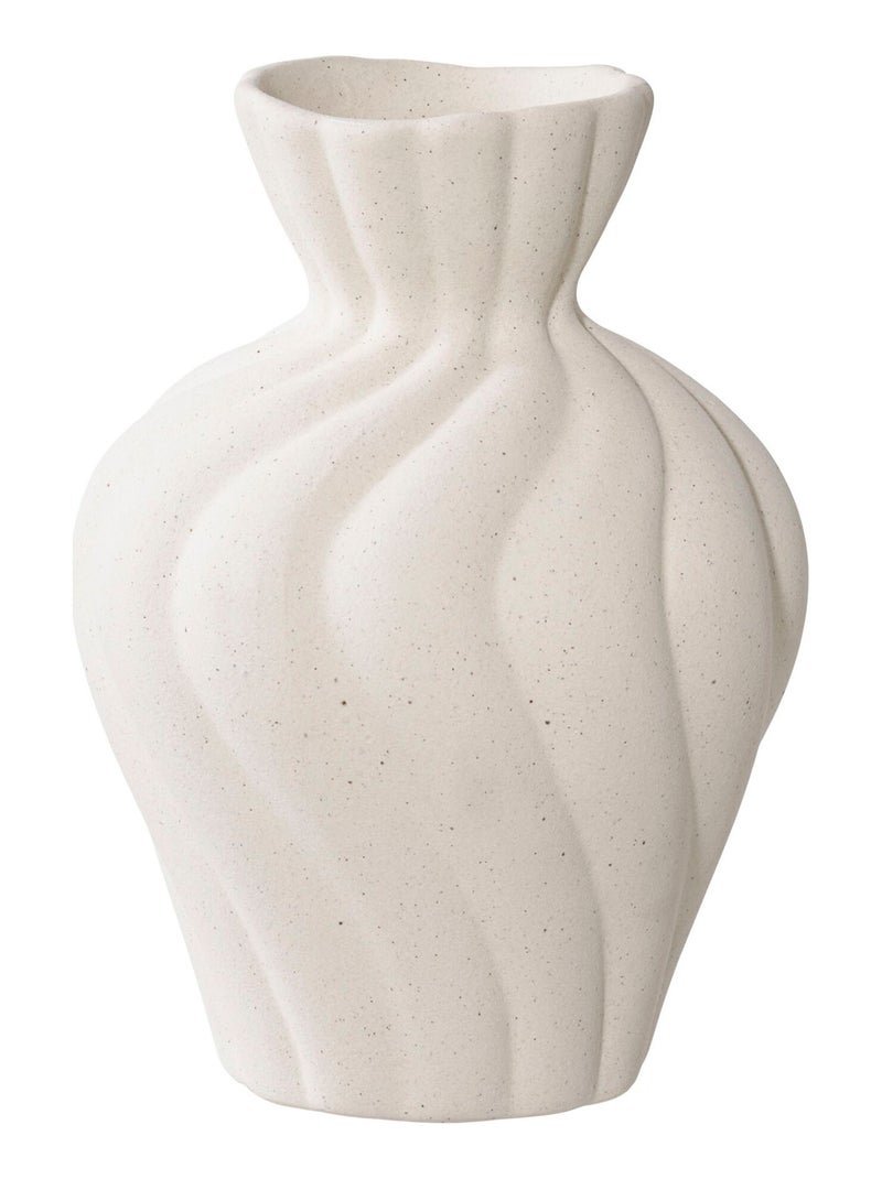 Vase - Vase, céramique, blanc, lot de 2 Blanc - Kiabi