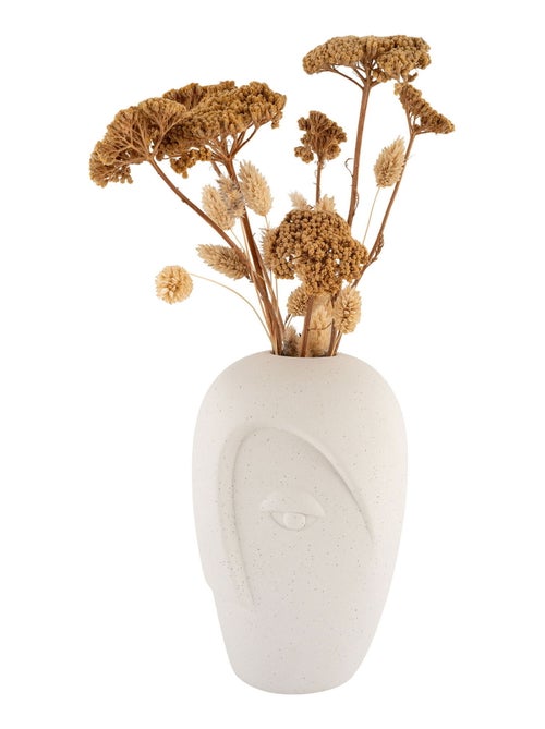 Vase - Vase, céramique, sable, 12,5x13x19,5 cm - Kiabi