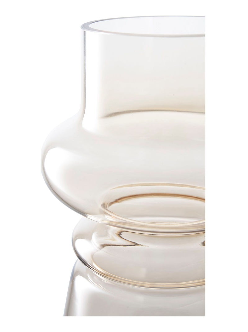 Vase - Vase, verre, brun fumé ø15x31 cm Transparent - Kiabi