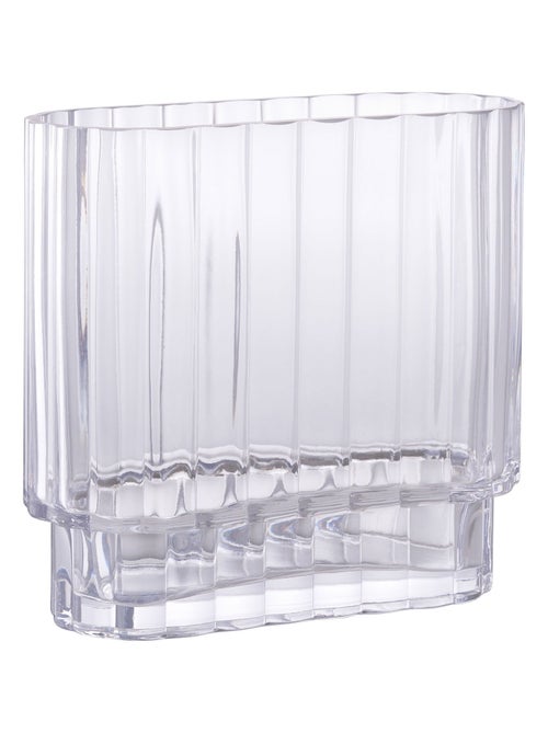 Vase - Vase, verre, transparent 20x9x19,5 cm - Kiabi