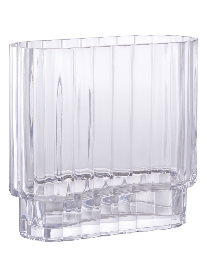Vase - Vase, verre, transparent 20x9x19,5 cm Transparent - Kiabi