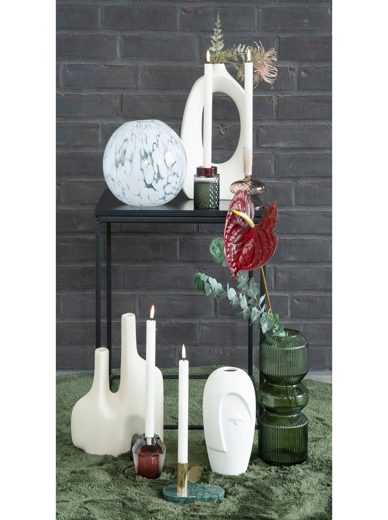 Vase - Vase, verre, vert, ø12x25 cm Vert - Kiabi