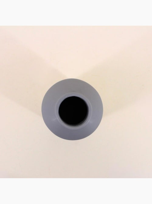 Vase 23cm gris mat - Kiabi