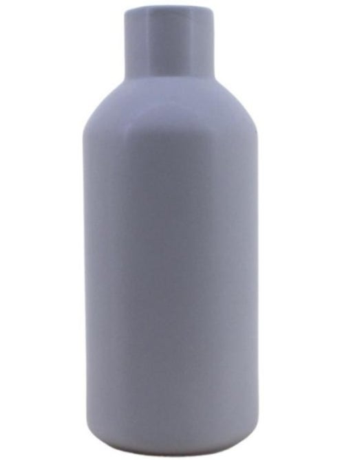Vase 23cm gris mat - Kiabi
