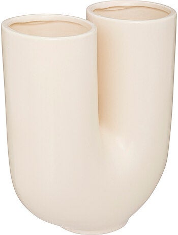 Vase à double goulot en céramique RIVI