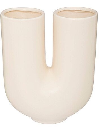 Vase à double goulot en céramique RIVI