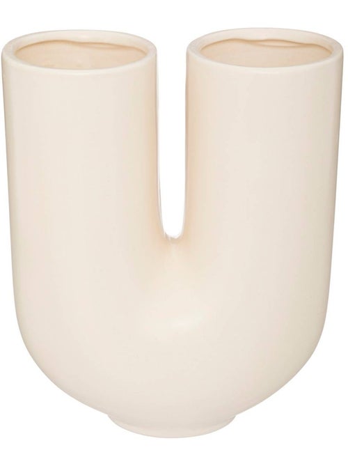 Vase à double goulot en céramique RIVI - Kiabi