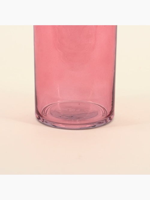 Vase anneau en verre 25cm - Kiabi