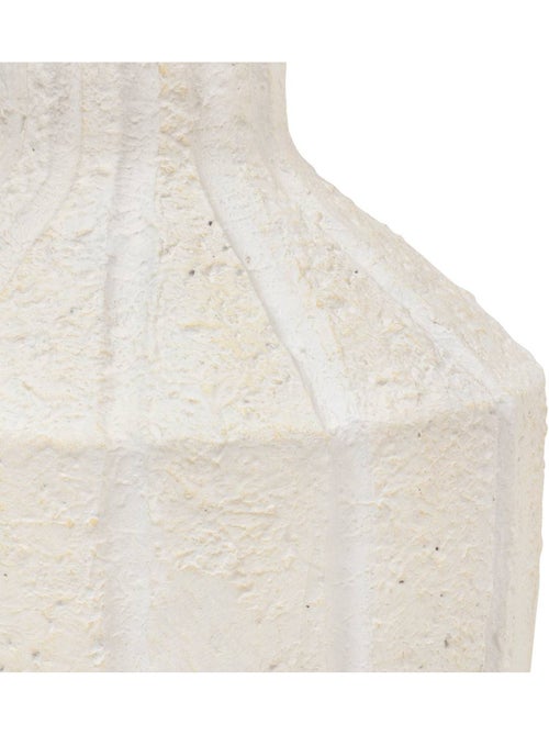 Vase antique "Nolwi" céramique blanc H48cm - Kiabi