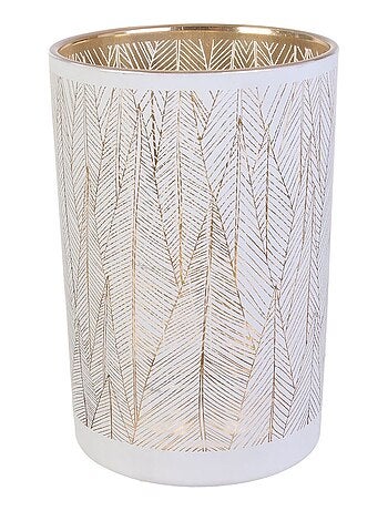 Vase Art Déco en verre Tauri