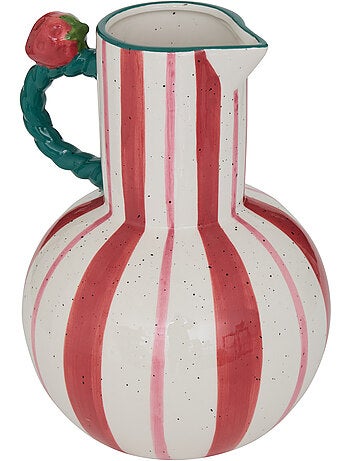 Vase avec anse en grès FRUITY