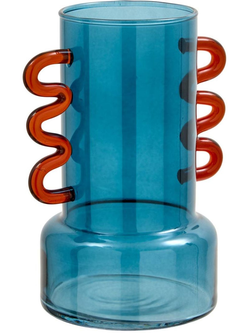 Vase avec anses h 17 cm homy Orange - Kiabi