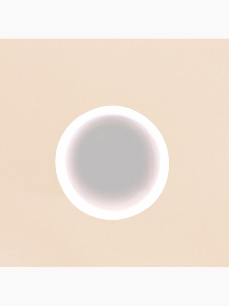 Vase blanc rond avec mot déco, H21cm Blanc - Kiabi