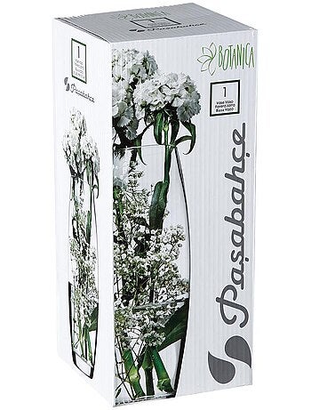 Vase bombé en verre FLORA