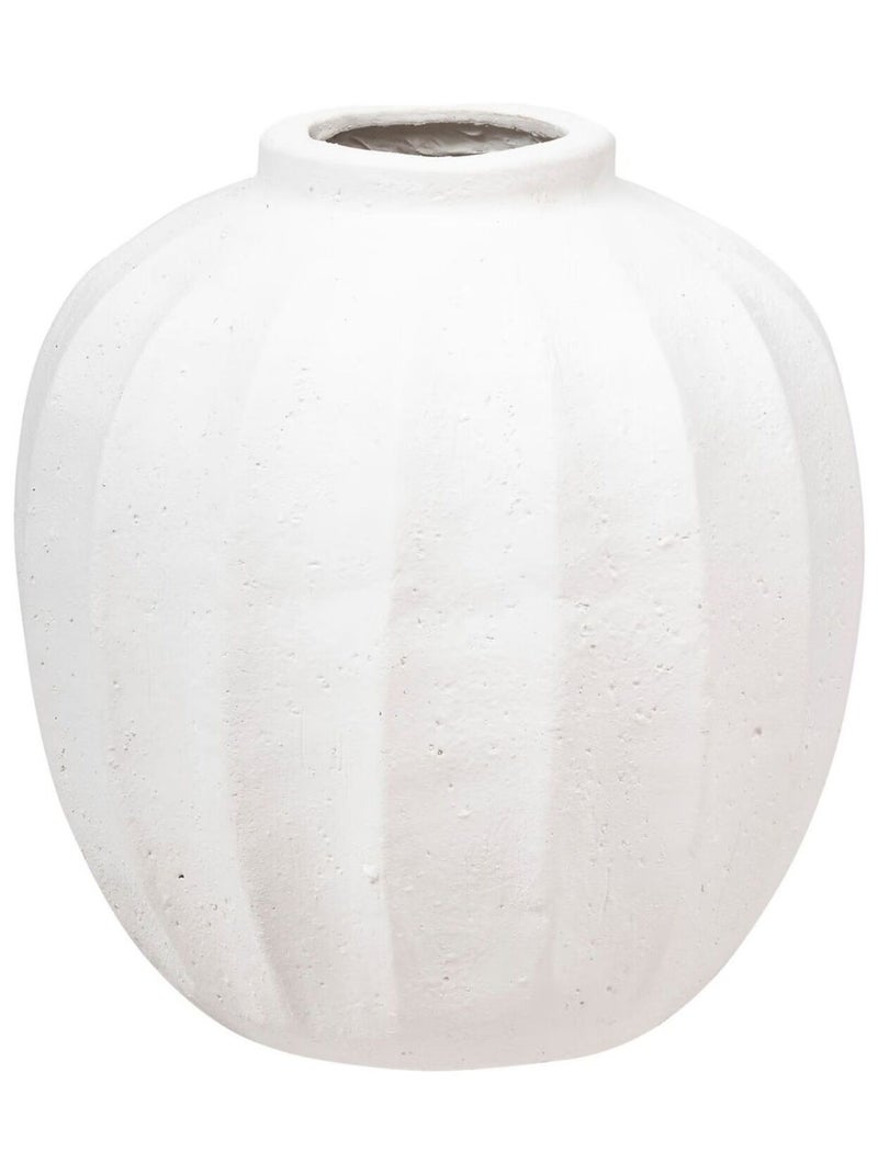 Vase boule en céramique AMIA Blanc - Kiabi